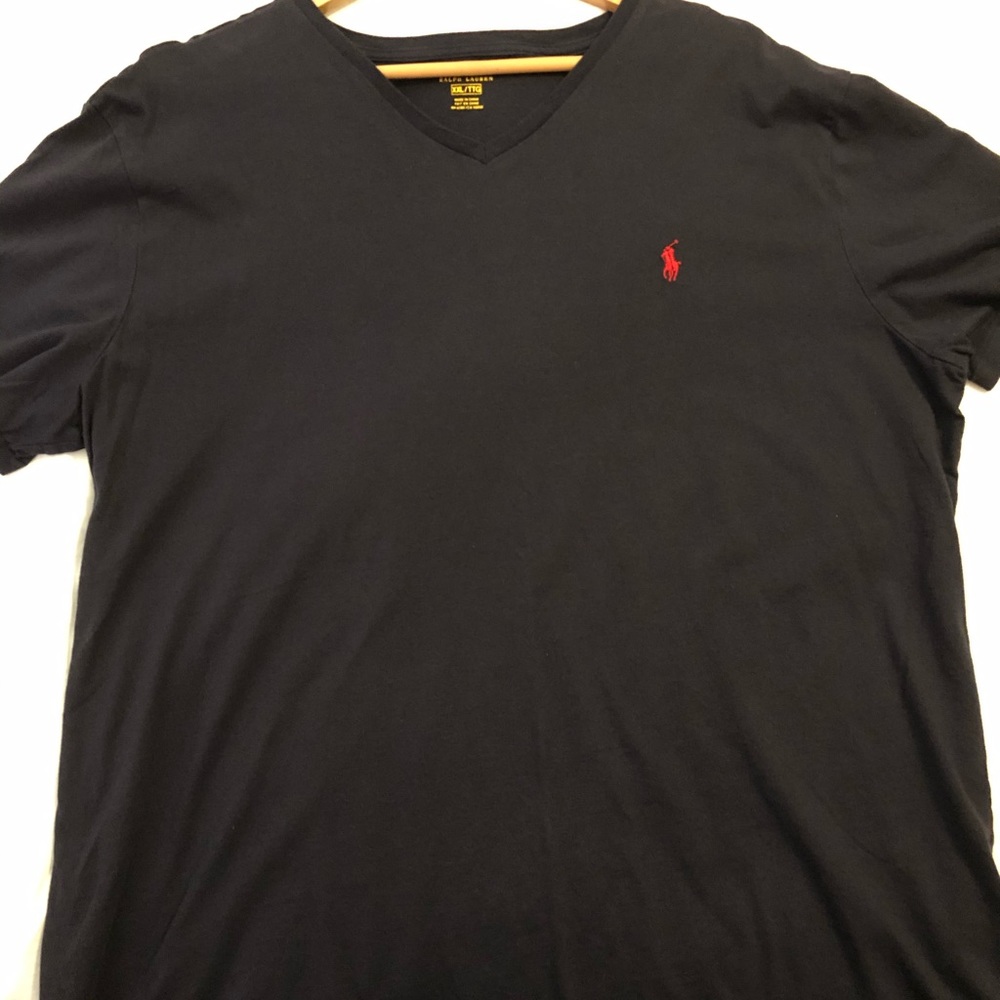 Polo Ralph Lauren dark blue V neck tee